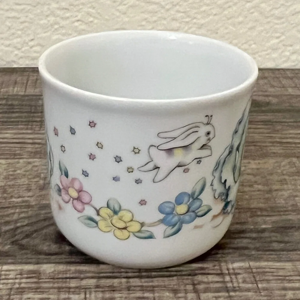 VTG 1984 Cabbage Patch Kids Royal Worcester Fine Porcelain Cup Made In England - Picture 2 of 7